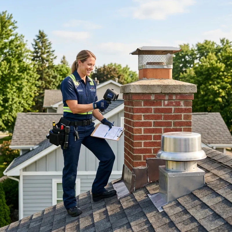 Technician removing a deceased bird from an indoor space in Bakery Hill